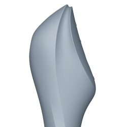 Satisfyer Stimulateur de clitoris Curvy Trinity 3 Satisfyer Gris